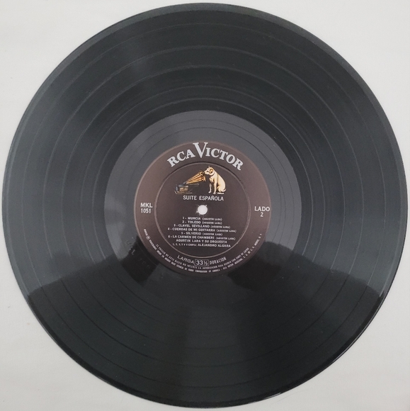 Augustin Lara: Suite Espanola Musica Augustin Lara Canta Alejandro Algara Vinyl - Picture 5 of 7